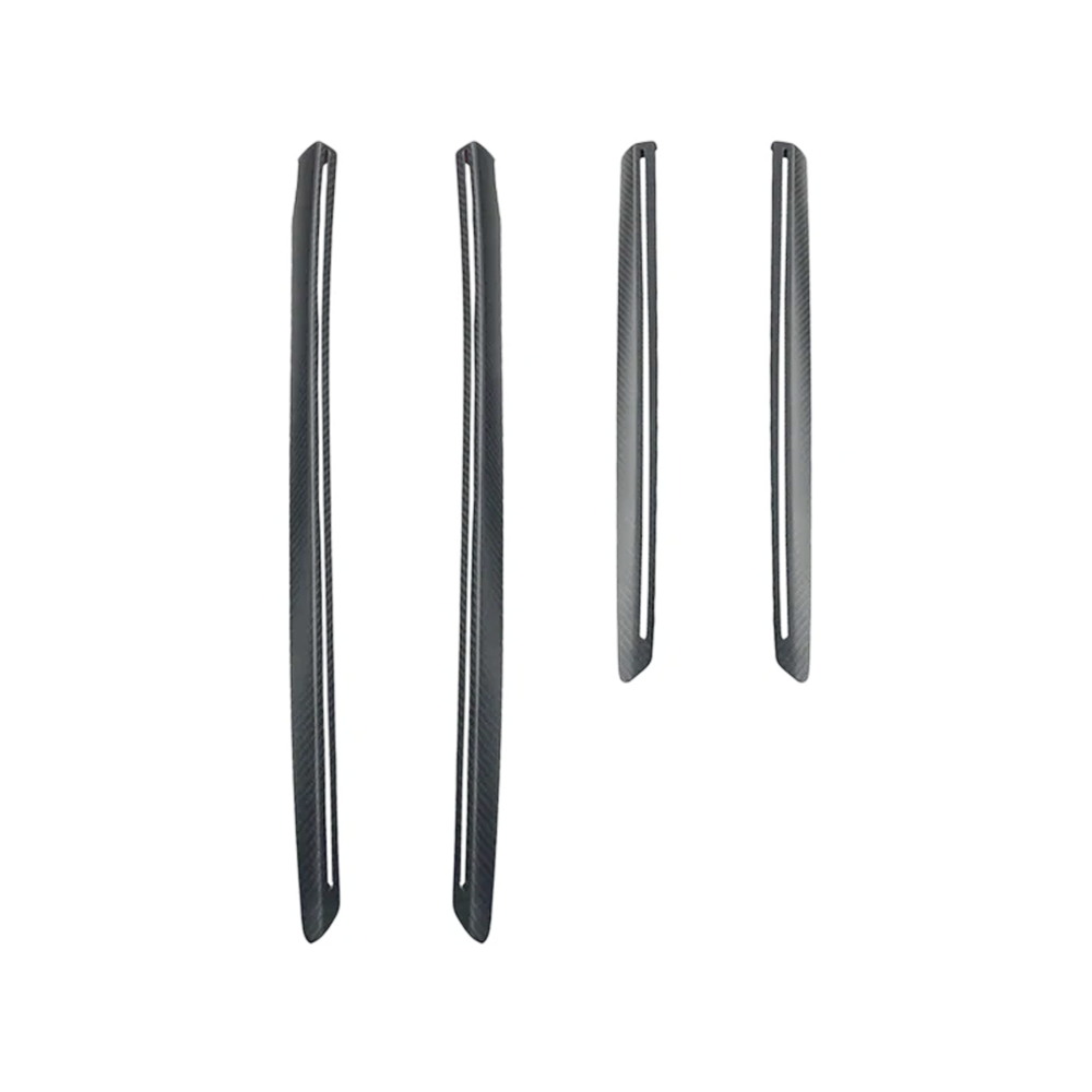 Model Y Juniper Real Carbon Fiber Front and Rear Door Trim Covers Interior Upgrade