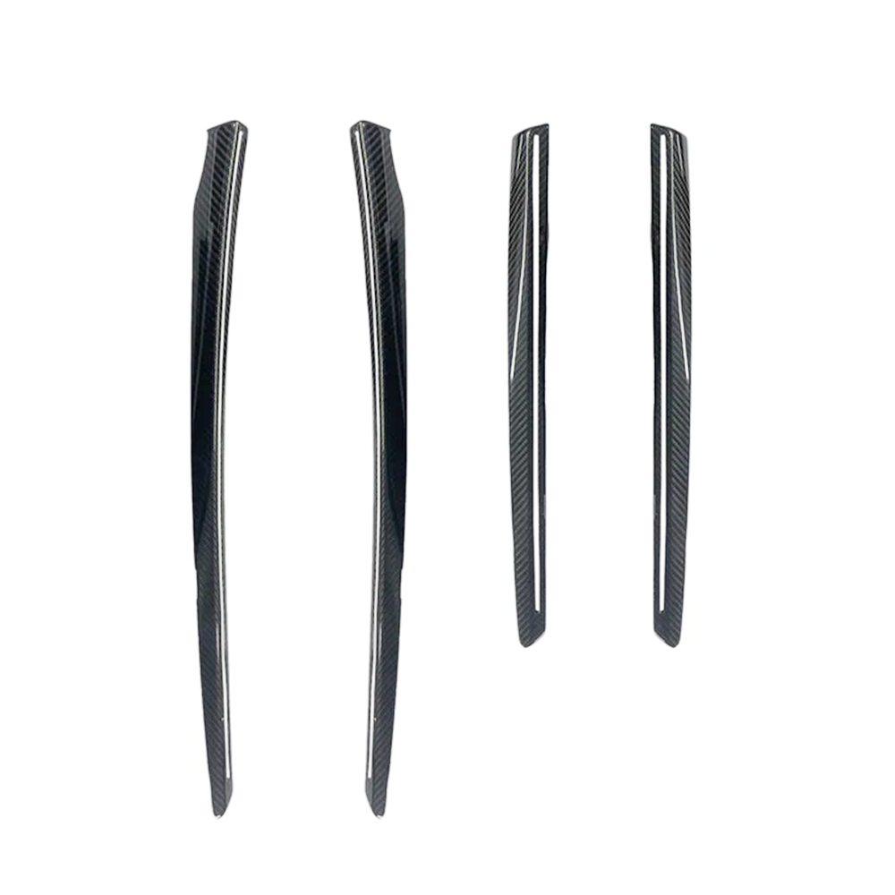 Model Y Juniper Real Carbon Fiber Front and Rear Door Trim Covers Interior Upgrade