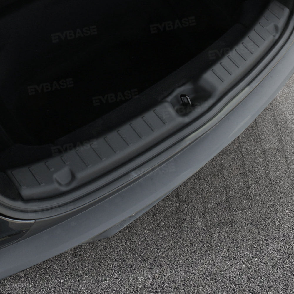 Model Y Juniper Rear Bumper Protector Anti-Scratch TPE Trunk Sill Protector Mat for Tesla