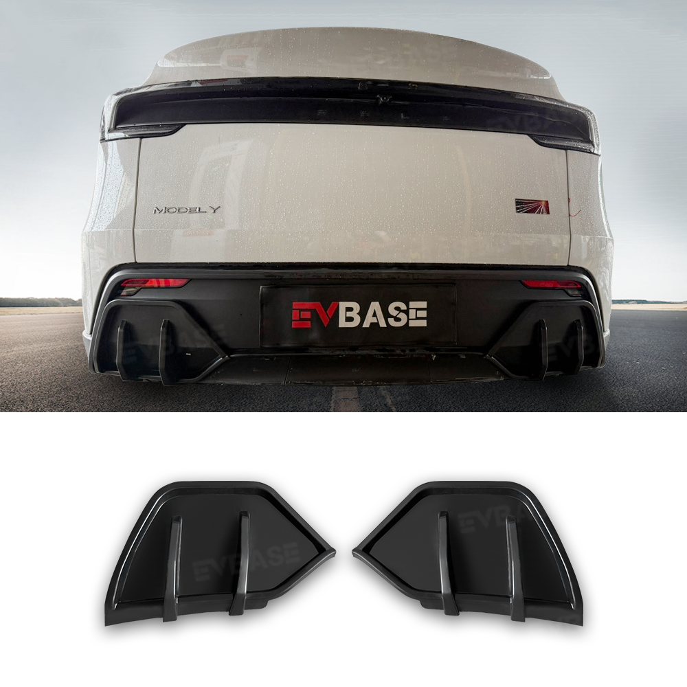 Model Y Juniper Rear Diffuser ABS Sporty Aerodynamic Rear Bumper Lip Splitter for Tesla