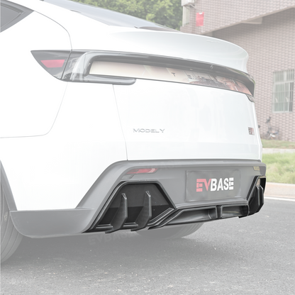 Model Y Juniper Rear Diffuser Loco Style Lower Bumper Lip ABS Body Kit for Tesla