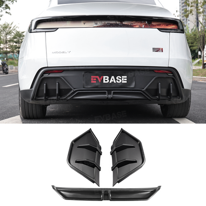 Model Y Juniper Rear Diffuser Loco Style Lower Bumper Lip ABS Body Kit for Tesla