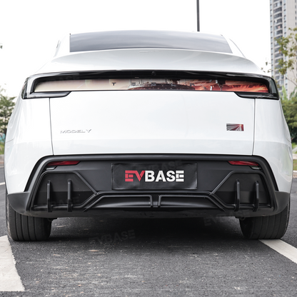 Model Y Juniper Rear Diffuser Loco Style Lower Bumper Lip ABS Body Kit for Tesla