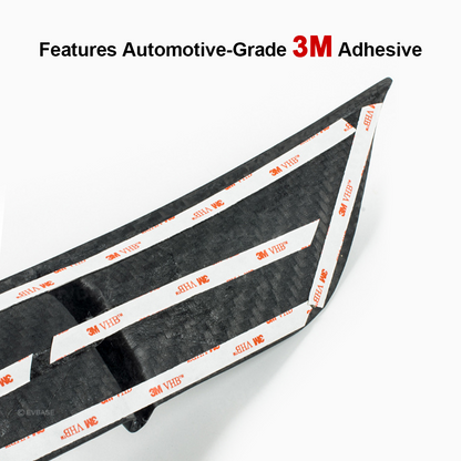 Model Y Juniper Rear Diffuser Real Carbon Fiber Bumper Lip Sport Style Red Trim for Tesla