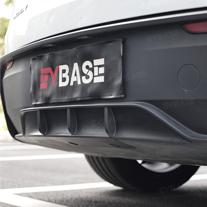 Model Y Juniper Rear Diffuser Rear Bumper Lip ABS Spoiler Trim for Tesla