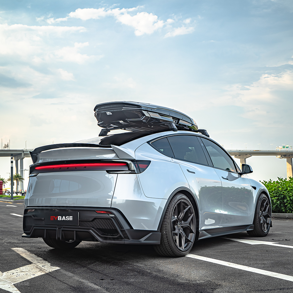 Model Y Juniper Rear Spoiler Performance Style Glossy Black Trunk Lip Spoiler Wing for Tesla
