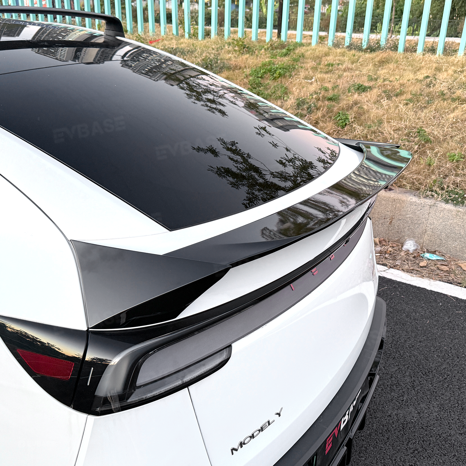 Model Y Juniper Rear Spoiler Performance Style Glossy Black Trunk Lip Spoiler Wing for Tesla