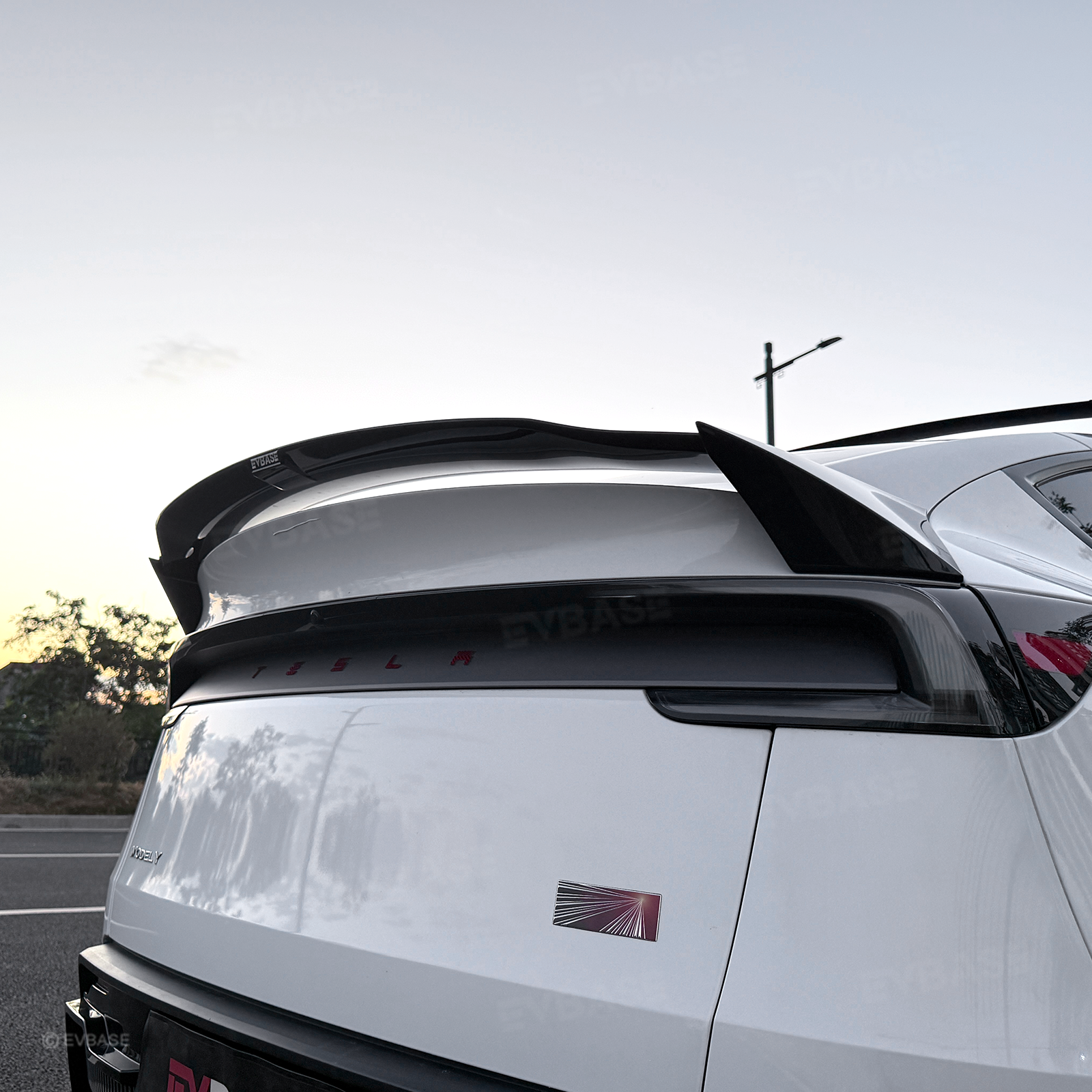 Model Y Juniper Rear Spoiler Performance Style Glossy Black Trunk Lip Spoiler Wing for Tesla