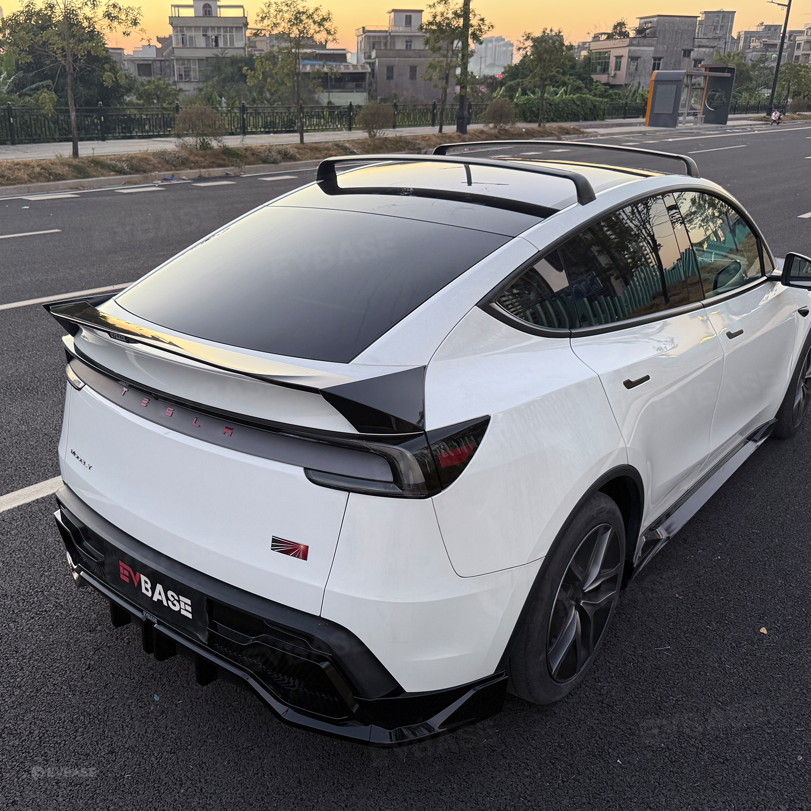 Model Y Juniper Rear Spoiler Performance Style Glossy Black Trunk Lip Spoiler Wing for Tesla