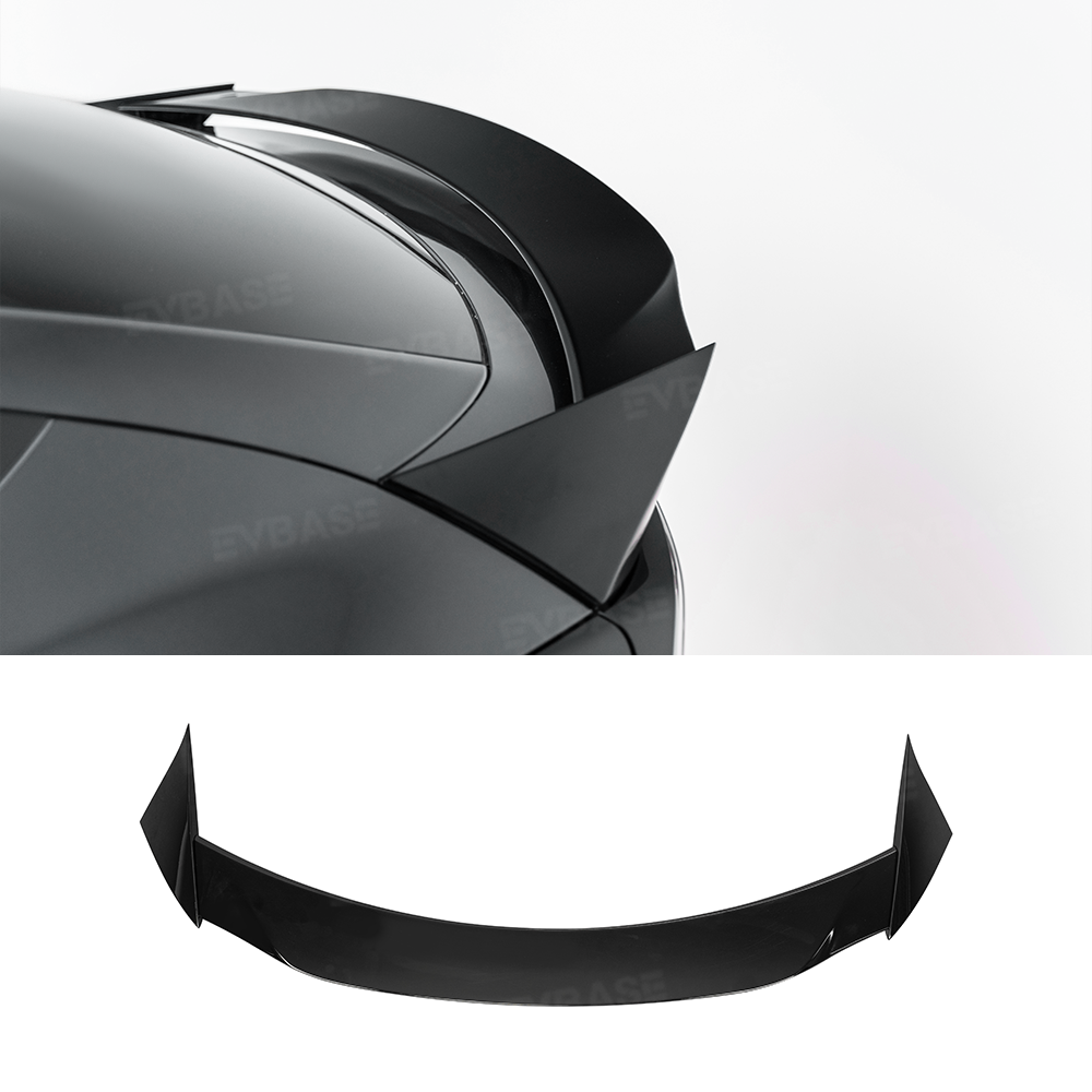Model Y Performance Rear Spoiler Model Y Juniper Rear Spoiler Performance Style Glossy Black Trunk Lip ...