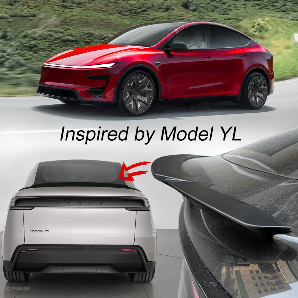 Model Y Juniper Rear Spoiler Wing OEM Style ABS Rear Trunk Lip Splitter Inspired by Tesla Model YL