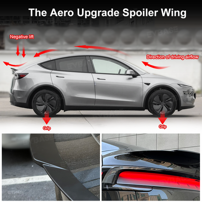 Model Y Juniper Rear Spoiler Wing OEM Style ABS Rear Trunk Lip Splitter Inspired by Tesla Model YL