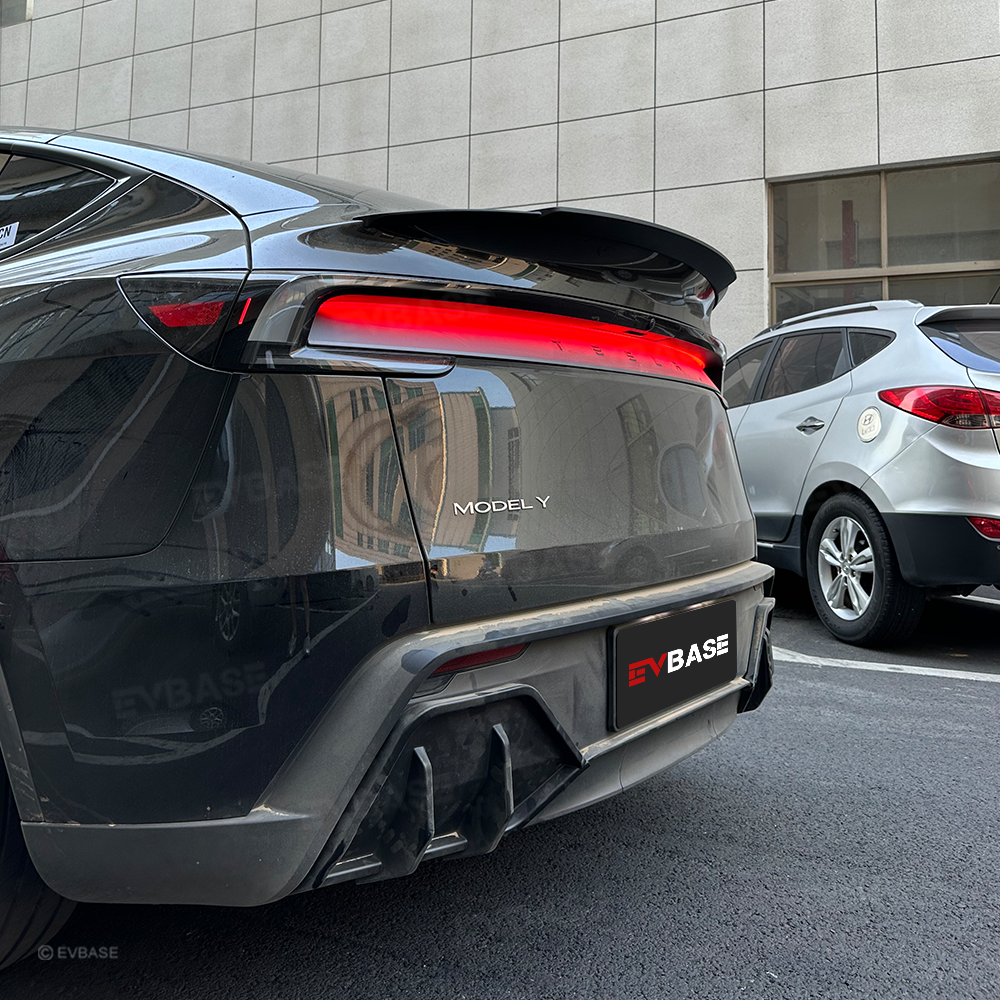 Model Y Juniper Rear Spoiler Wing OEM Style ABS Rear Trunk Lip Splitter Inspired by Tesla Model YL