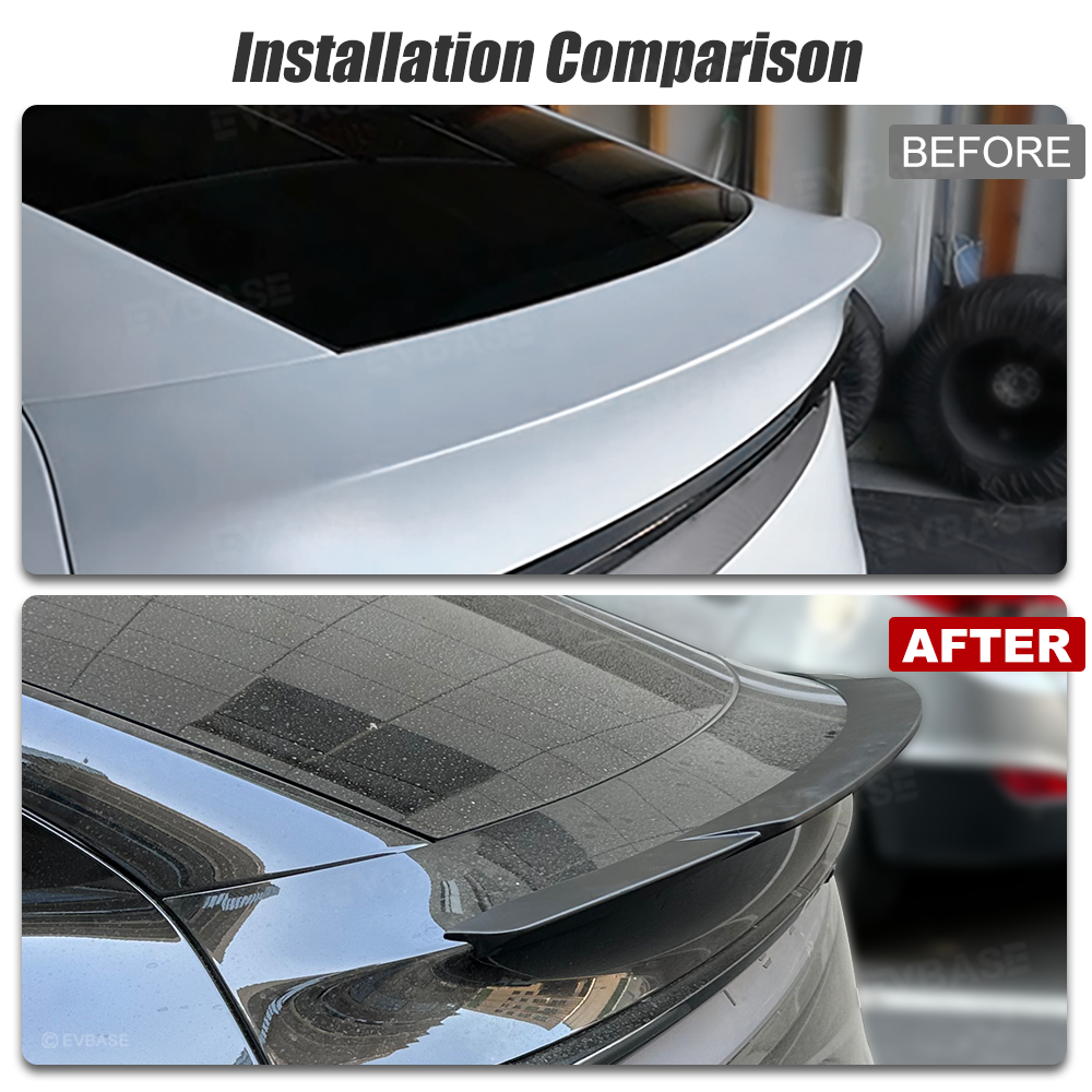 Model Y Juniper Rear Spoiler Wing OEM Style ABS Rear Trunk Lip Splitter Inspired by Tesla Model YL