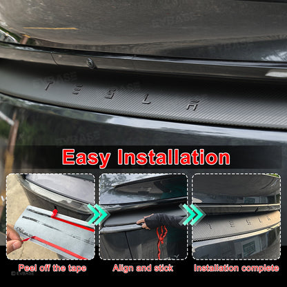 Model Y Juniper Rear Tailgate Applique ABS Trunk Tailgate Trim Overlay for Tesla