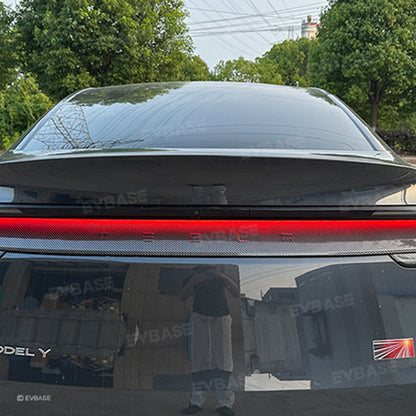 Model Y Juniper Rear Tailgate Applique ABS Trunk Tailgate Trim Overlay for Tesla