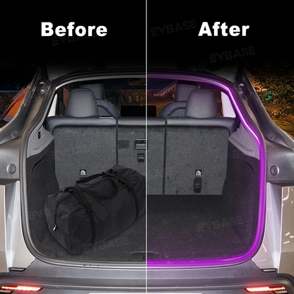 Model Y Juniper Rear Trunk RGB Ambient Lighting LED Light Strip Interior Lighting Upgrade for Tesla