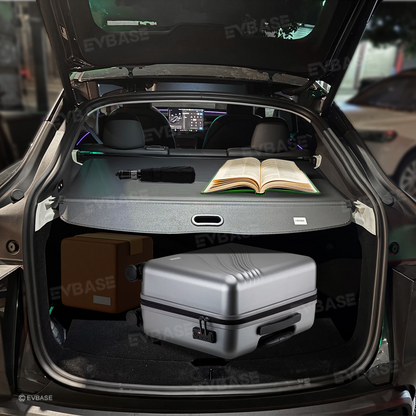 Model Y Juniper Rear Trunk Retractable Privacy Cargo Cover Waterproof Shield Shade