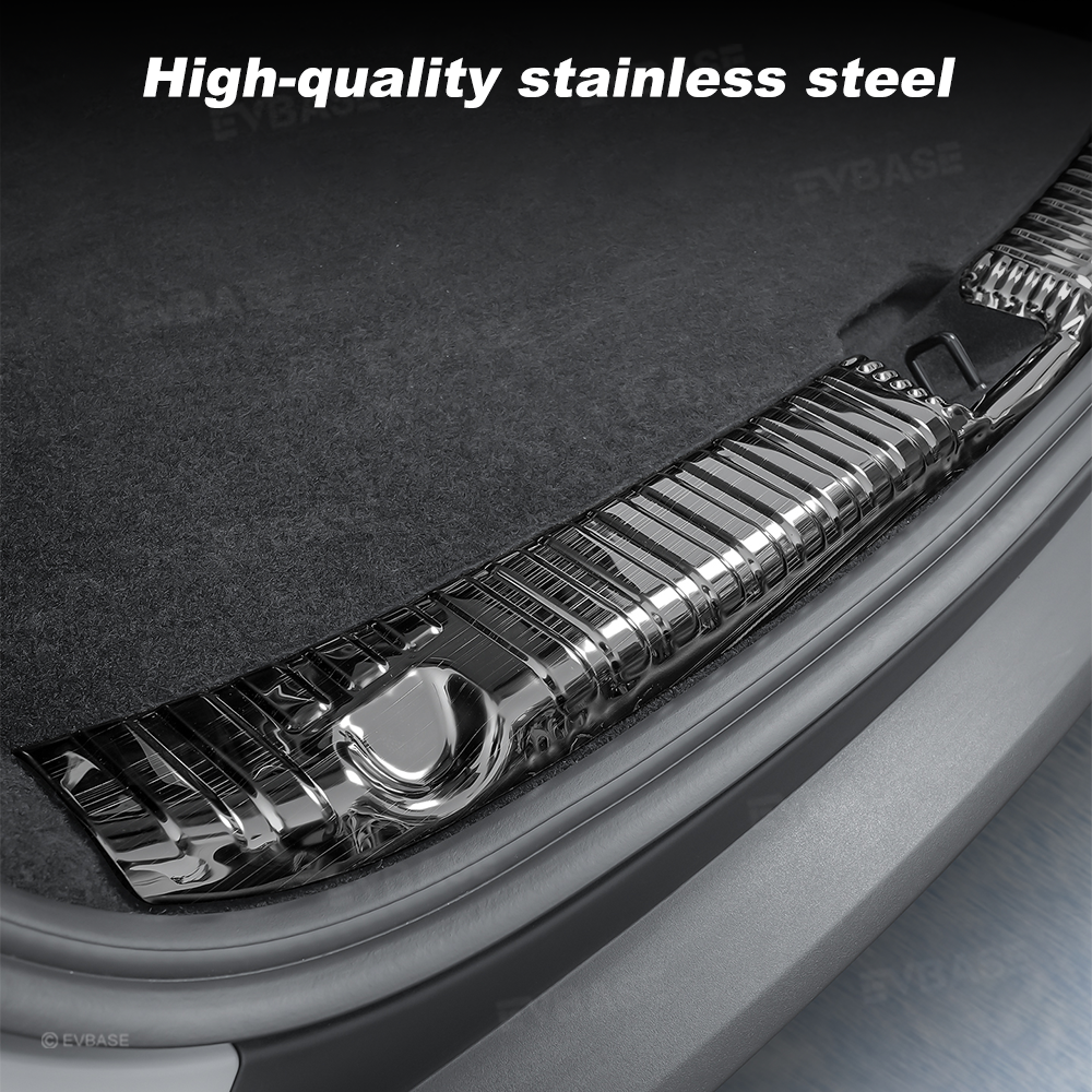 Model Y Juniper Rear Trunk Sill Protector Stainless Steel Rear Bumper Guard for Tesla
