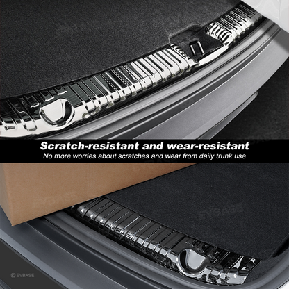 Model Y Juniper Rear Trunk Sill Protector Stainless Steel Rear Bumper Guard for Tesla