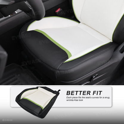 Model Y Juniper Seat Cover NAPPA Leather Seat Protector Airbag Compatible Cyber-inspired Design