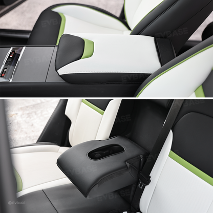 Model Y Juniper Seat Cover NAPPA Leather Seat Protector Airbag Compatible Cyber-inspired Design