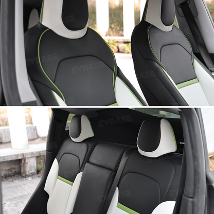 Model Y Juniper Seat Cover NAPPA Leather Seat Protector Airbag Compatible Cyber-inspired Design