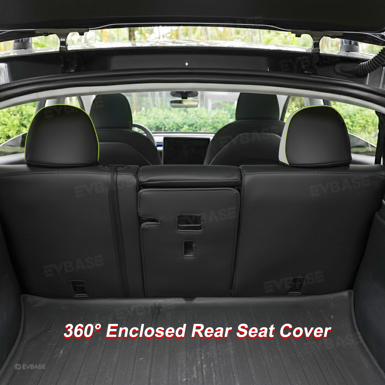 Model Y Juniper Seat Cover NAPPA Leather Seat Protector Airbag Compatible Cyber-inspired Design