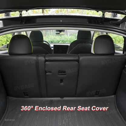 Model Y Juniper Seat Cover NAPPA Leather Seat Protector Airbag Compatible Cyber-inspired Design