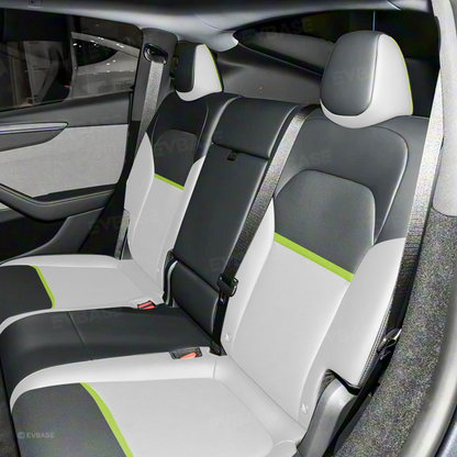 Model Y Juniper Seat Cover NAPPA Leather Seat Protector Airbag Compatible Cyber-inspired Design