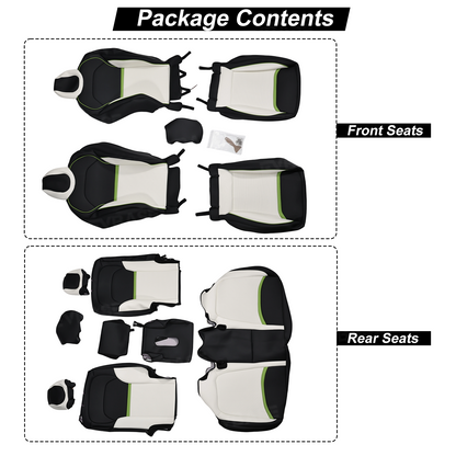 Model Y Juniper Seat Cover NAPPA Leather Seat Protector Airbag Compatible Cyber-inspired Design