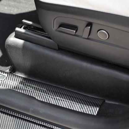 Model Y Juniper Seat Slide Rail Anti-Kick Guard Under-Seat Full Coverage Protector Pad for Tesla