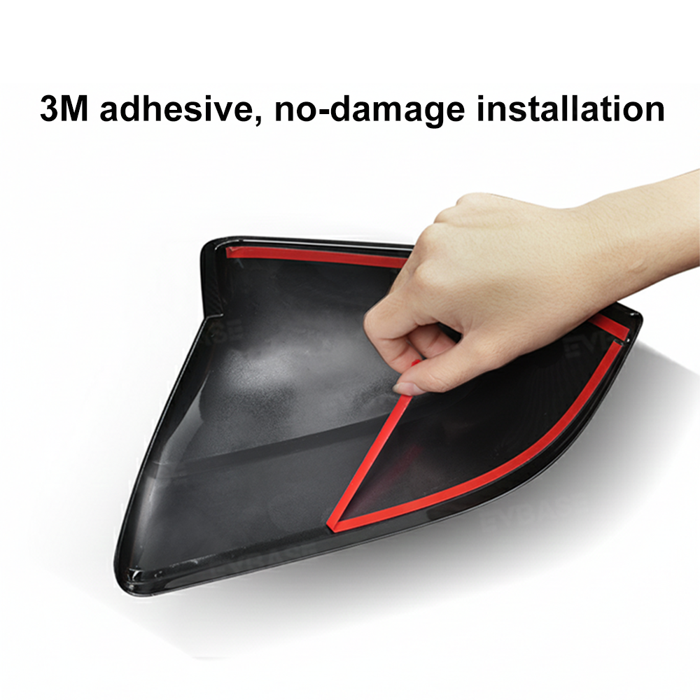 Model Y Juniper Side Mirror Cover Overlay Performance-Inspired Upgrade Rearview Mirror Cap Glossy Black