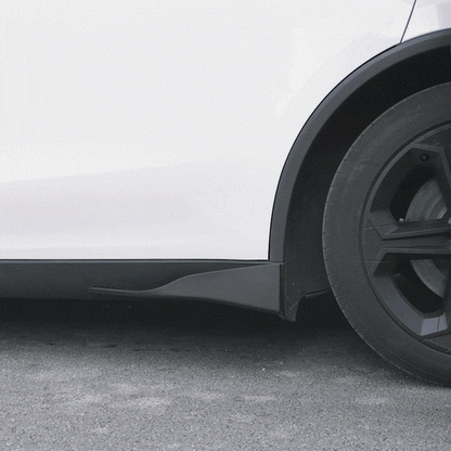 Model Y Juniper Side Skirts Extensions Splitter Lip Rocker Panel ABS Body Kit for Tesla