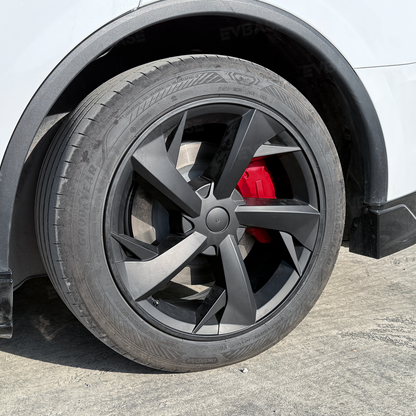 Model Y Juniper Silicone Brake Caliper Cover Protector Set Slip-On Fit & No Wheel Removal