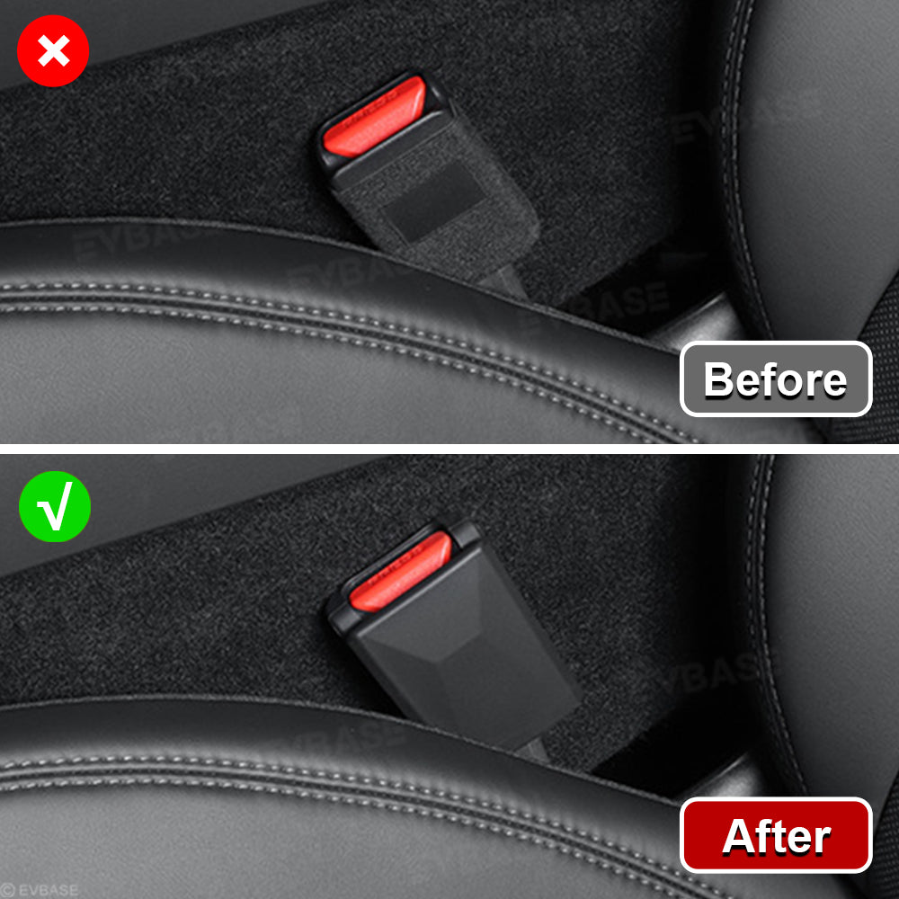 Model Y Juniper Silicone Seat Belt Buckle Cover Buckle Protector Set Inspired by Cybertruck