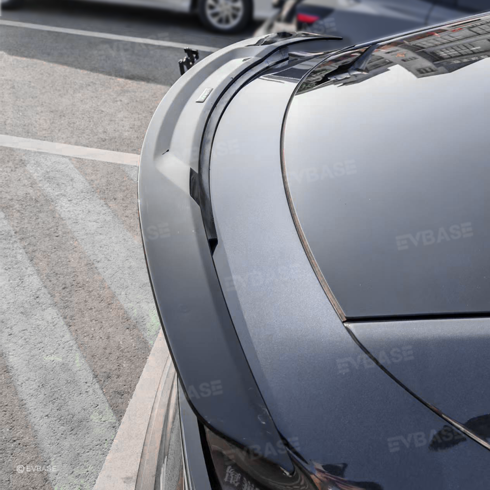 Model Y Juniper Spoiler Wing ABS Trunk Spoiler High Performance Style Rear Trunk Lip with Middle Brake Light