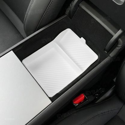 Model Y Juniper Standard Lower Armrest Organizer Silicone Storage Insert Tray