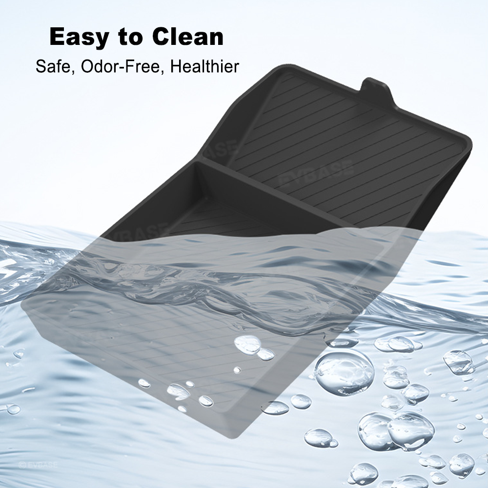 Model Y Juniper Standard Lower Armrest Organizer Silicone Storage Insert Tray