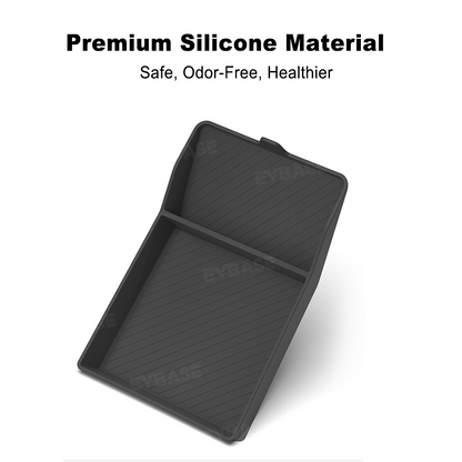 Model Y Juniper Standard Lower Armrest Organizer Silicone Storage Insert Tray