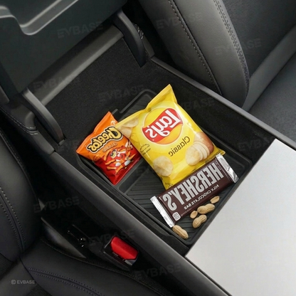 Model Y Juniper Standard Lower Armrest Organizer Silicone Storage Insert Tray