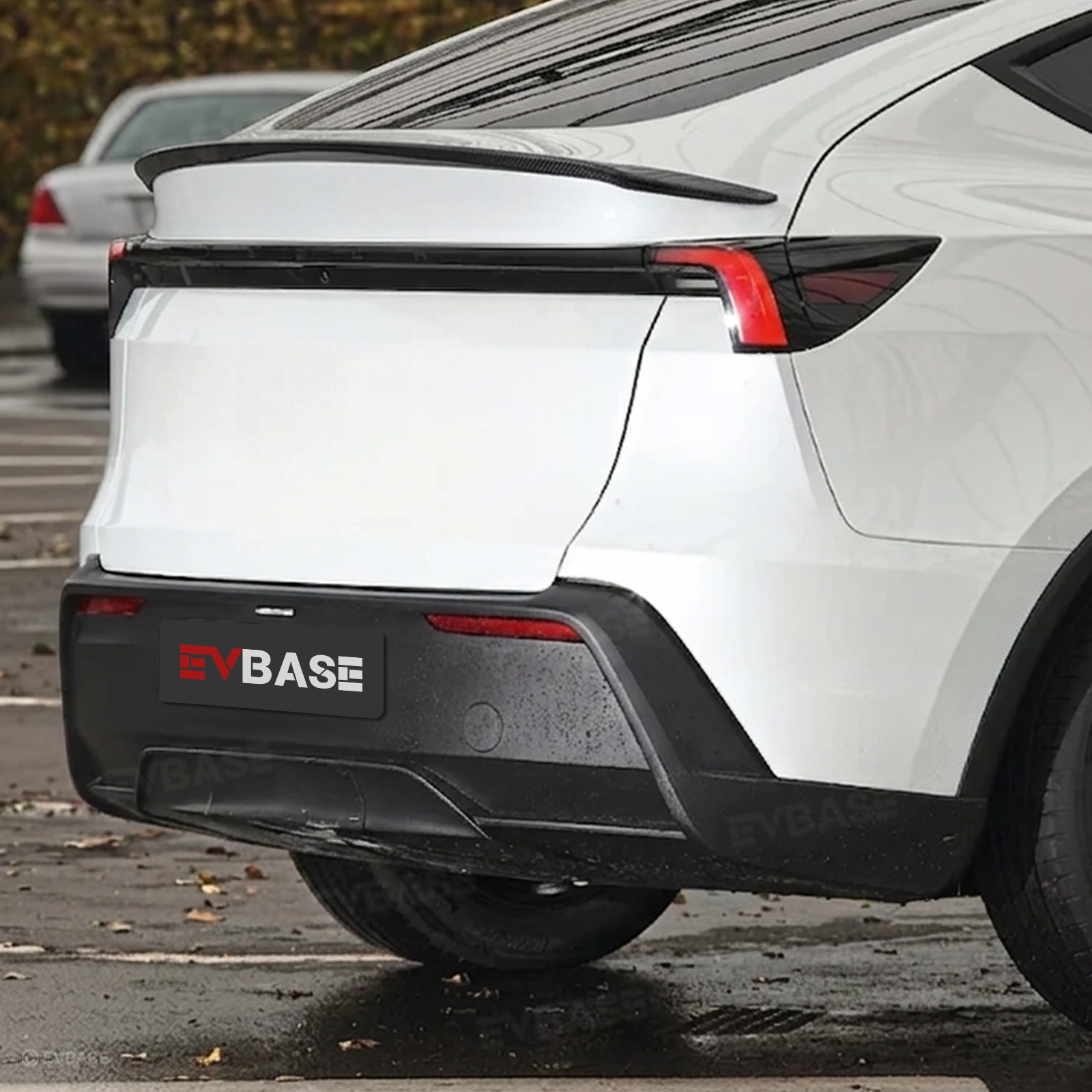 Model Y Juniper Standard Real Carbon Fiber Rear Spoiler Wing OEM Style Rear Trunk Splitter