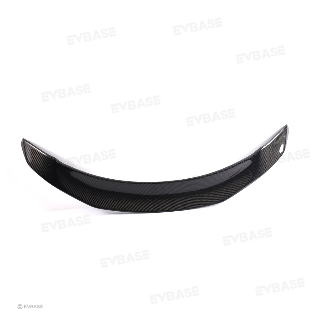 Model Y Juniper V-Style Rear Spoiler Flexible Urethane Carbon Fiber Rear Trunk Lip Spoiler for Tesla