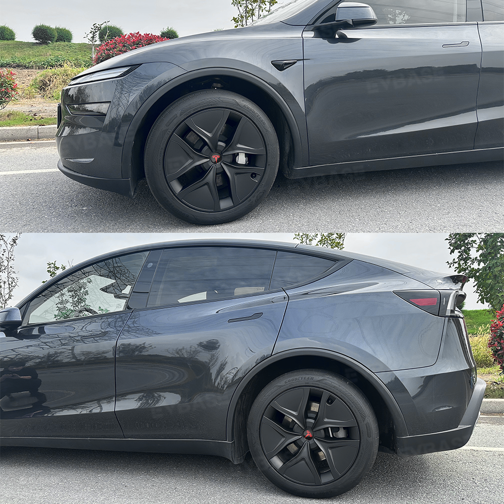Model Y Juniper Wheel Covers 19 Inch Crossflow Wheels Hubcaps Inspired By Model Y Performance