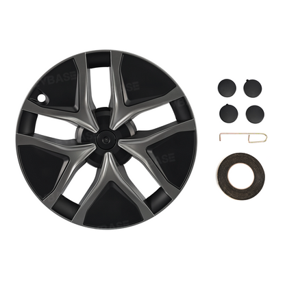 Model Y Juniper Wheel Covers 19 Inch Crossflow Wheels Hubcaps Inspired By Model Y Performance