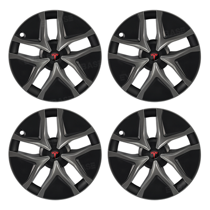 Model Y Juniper Wheel Covers 19 Inch Crossflow Wheels Hubcaps Inspired By Model Y Performance