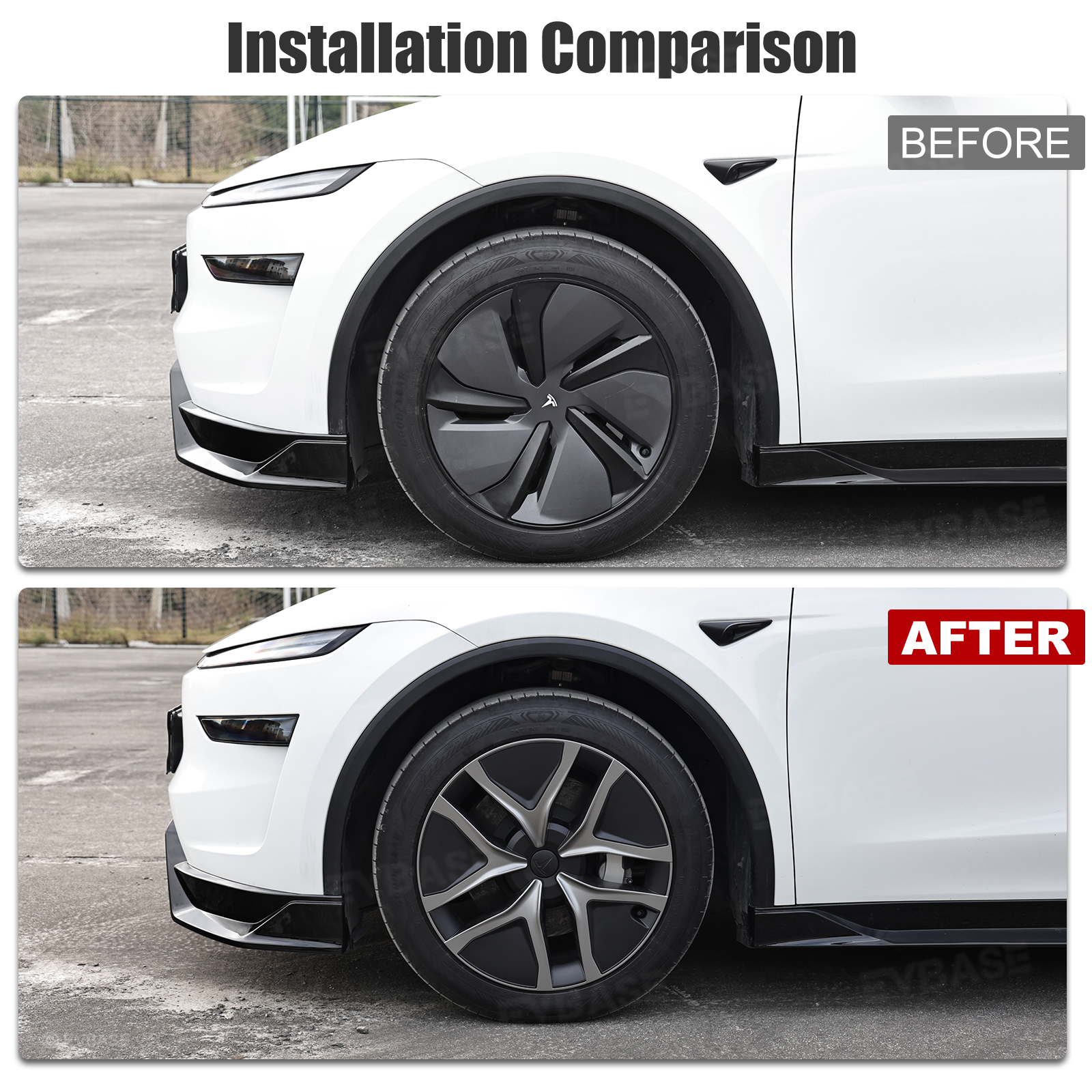 Model Y Juniper Wheel Covers 19 Inch Crossflow Wheels Hubcaps Inspired By Model Y Performance