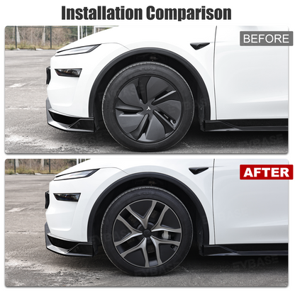 Model Y Juniper Wheel Covers 19 Inch Crossflow Wheels Hubcaps Inspired By Model Y Performance