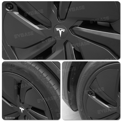 Model Y Juniper Wheel Covers for Tesla 19 Inch Crossflow Wheels OEM Style Hubcaps