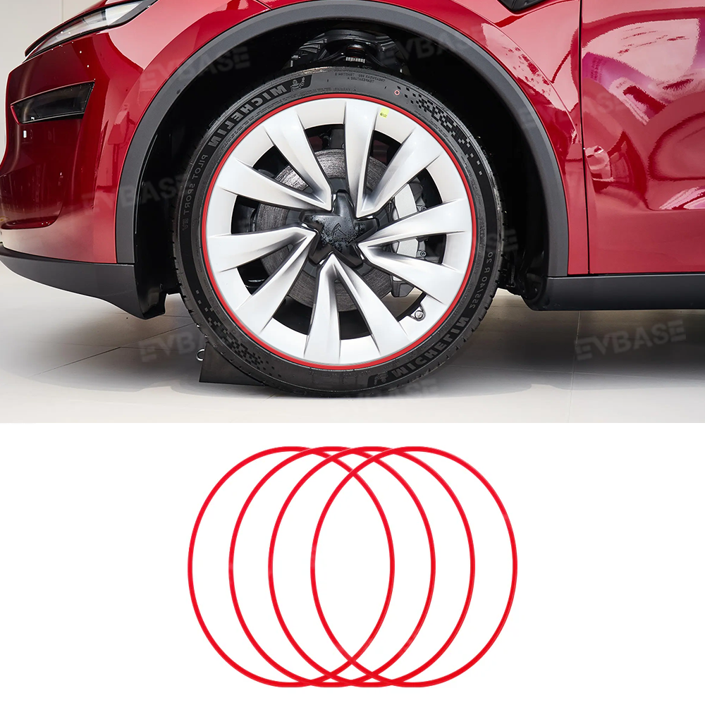 Model Y Juniper Wheel Rim Protector 19inch Aluminum Alloy Rim Case Tesla Rim Guards